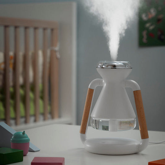 Humidificador Difusor de Aromas y Cargador Inalámbrico