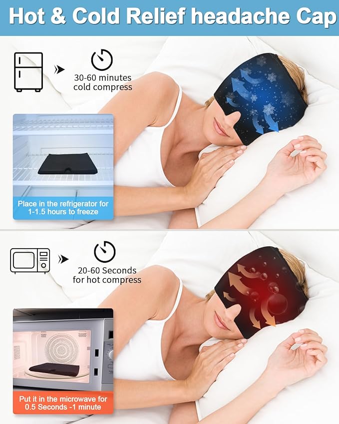 Gorro de máscara para migraña-MigraFree